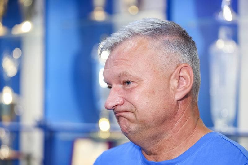 Football. Ruch Chorzow. Press Conference. 24.08.2023