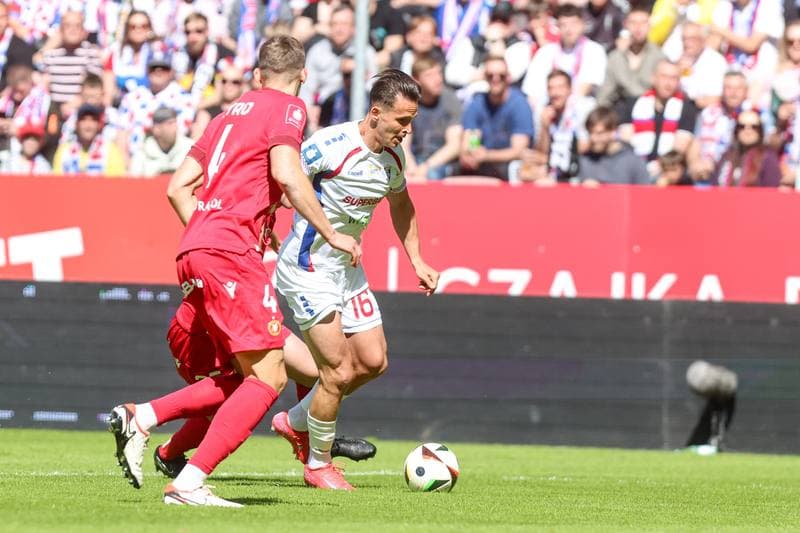 Football. PKO BP Ekstraklasa. Gornik Zabrze - Widzew Lodz. 27.04.2025