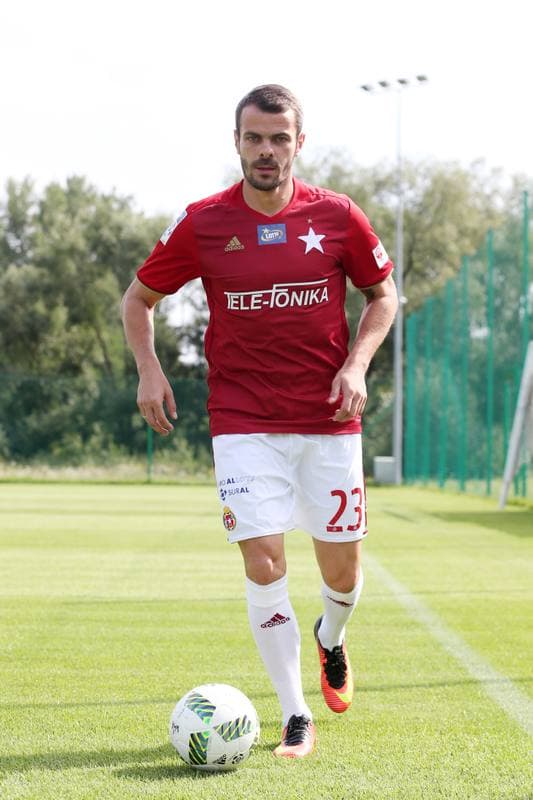 Football. Wisla Krakow. Photo Session. 03.08.2016
