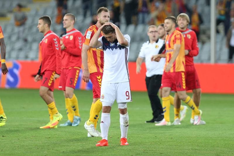 Football. Lotto Ekstraklasa. Korona Kielce - Wisla Krakow. 22.08.2016