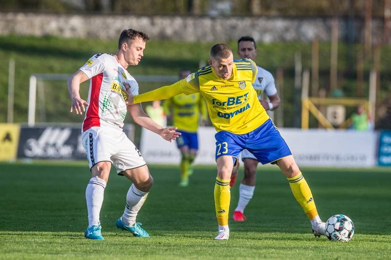Football. Fortuna I Liga. Zaglebie Sosnowiec - Arka Gdynia. 28.04.2021