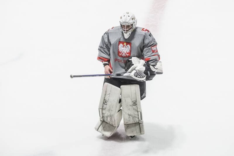 Ice Hockey. Poland national team. Training. 02.05.2021