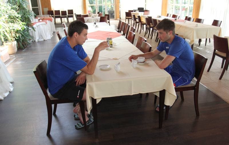 Football. Ruch Chorzow. Training. 21.06.2012