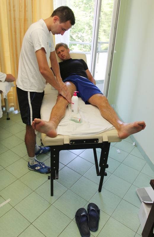 Football. Ruch Chorzow. Training. 21.06.2012