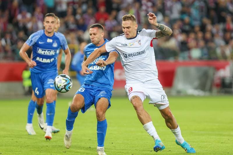Football. PKO BP Ekstraklasa. Gornik Zabrze - Ruch Chorzow. 15.09.2023