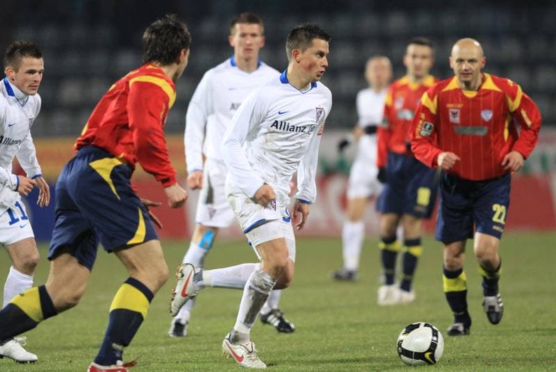 Football. I liga. Gornik Zabrze - GKP Gorzow. 14.03.2010
