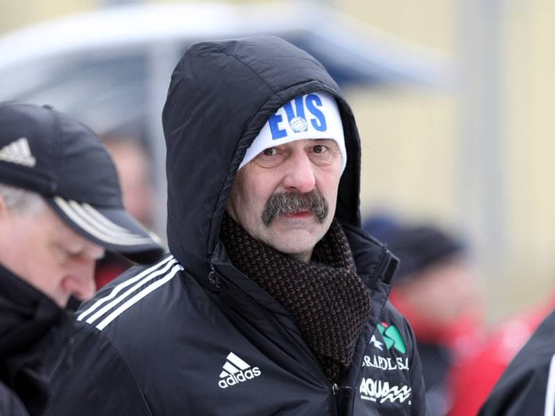 Football. Tychy Sparing. GKS Tychy - Podbeskidzie Bielsko-Biala. 19.01.2013