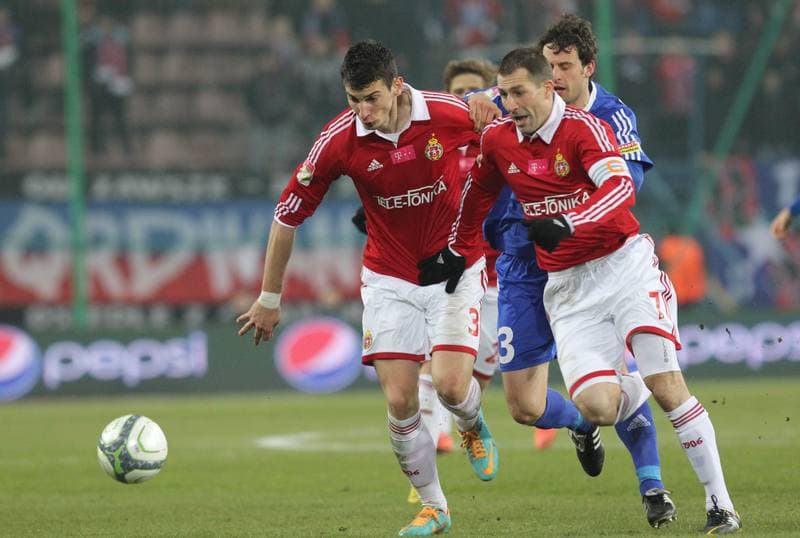 Football. T-Mobile Ekstraklasa. Wisla Krakow - Podbeskidzie Bielsko-Biala. 04.03.2013