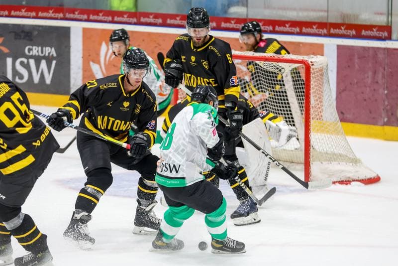 Ice Hockey. Tauron Hokej Liga. JKH GKS Jastrzebie - GKS Katowice. 19.09.2023
