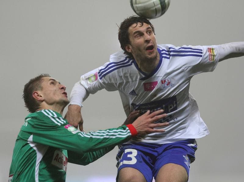Football. T-Mobile Ekstraklasa. Podbeskidzie Bielsko-Biala - Legia Warsaw. 08.03.2013