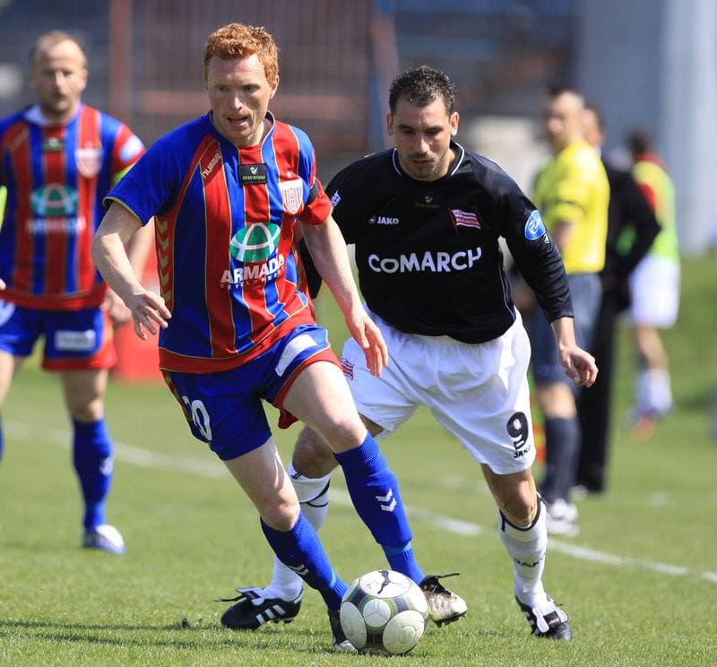 Football. Ekstraklasa. Polonia Bytom - Cracovia Krakow. 24.04.2010