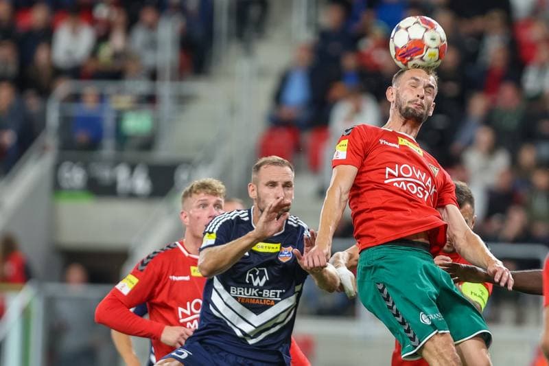 Football. Fortuna I Liga. Zaglebie Sosnowiec - Bruk-Bet Termalica Nieciecza. 24.09.2023