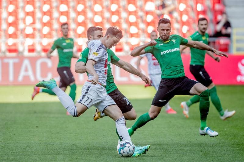 Football. PKO BP Ekstraklasa. GKS Tychy - Gornik Leczna. 16.06.2021