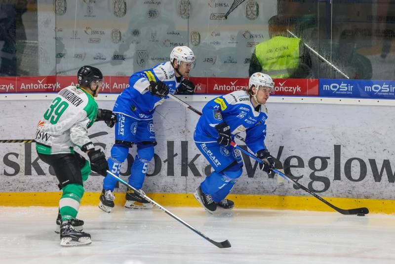 Ice Hockey. Tauron Hokej Liga. JKH GKS Jastrzebie - Re-Plast Unia Oswiecim. 29.09.2023
