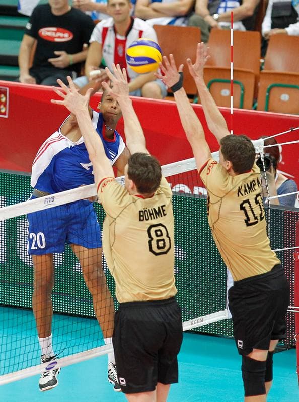 Volleyball. FIVB Men's World Championship. Cuba - Germany. 03.09.2014