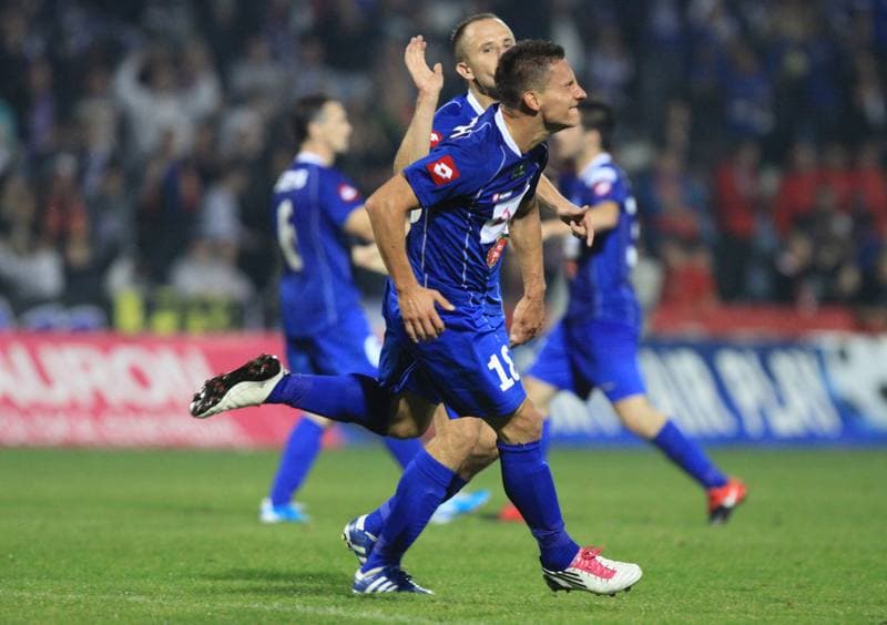 Football. T-Mobile Ekstraklasa. Ruch Chorzow - Widzew Lodz. 02.03.2013