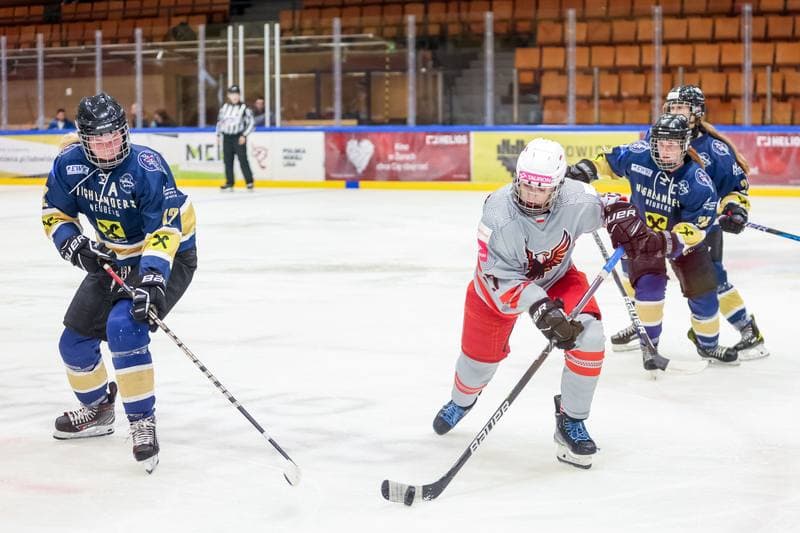 Ice Hockey. EWHL. TAURON Metropolia Silesia - KSV Neuberg Highlanders. 30.09.2023