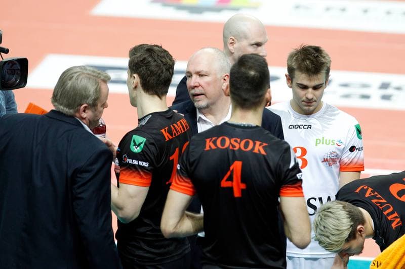 Volleyball. PlusLiga. GKS Katowice - Jastrzebski Wegiel. 28.03.2017