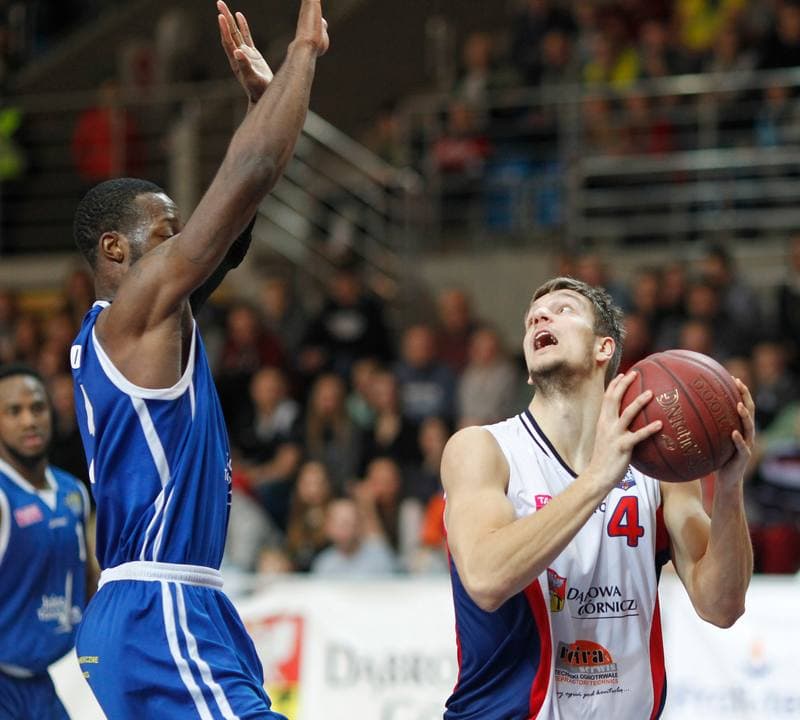 Basketball. Tauron Basket Liga. MKS Dabrowa Gornicza - Jezioro Tarnobrzeg. 07.02.2015