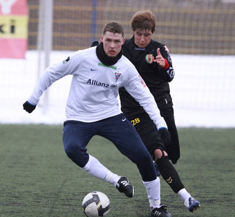 Football. Sparing. Gornik Zabrze - Korona Kielce. 02.02.2010