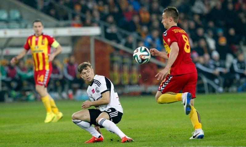 Football. T-Mobile Ekstraklasa. Korona Kielce - Legia Warsaw. 22.02.2015