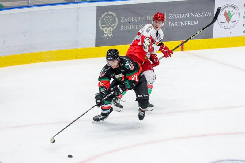Ice Hockey. Tauron Hokej Liga. Zaglebie Sosnowiec - GKS Tychy. 06.10.2023