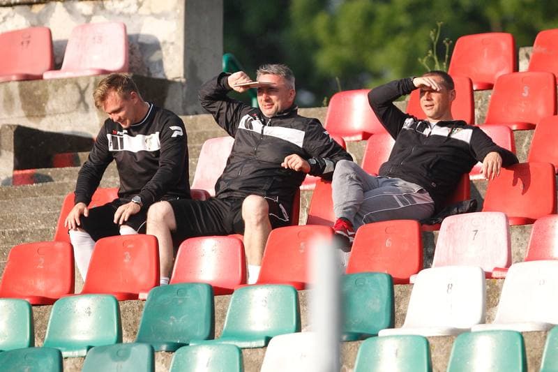 Football. Sparing. Zaglebie Sosnowiec - Wisla Krakow. 07.07.2017