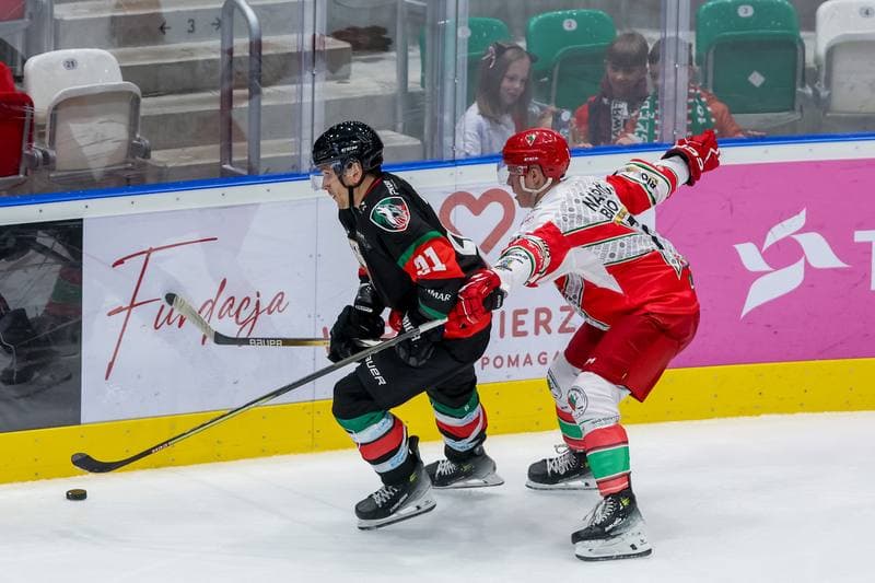Ice Hockey. Tauron Hokej Liga. Zaglebie Sosnowiec - GKS Tychy. 06.10.2023