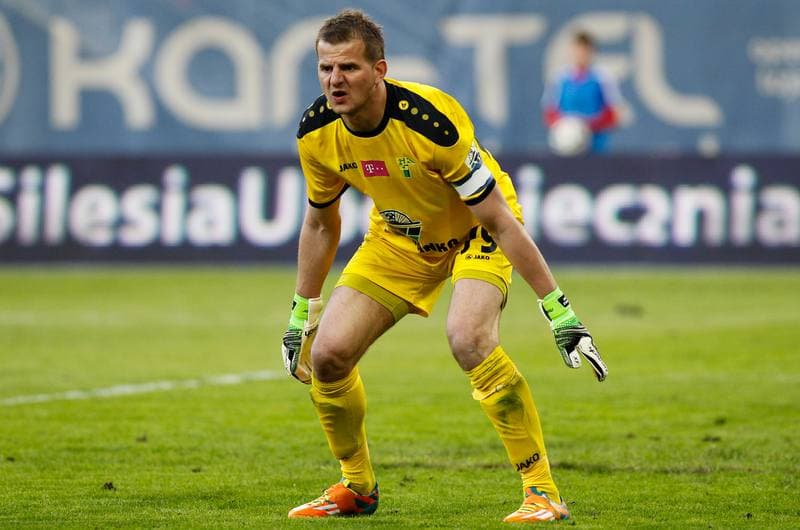 Football. T-Mobile Ekstraklasa. Piast Gliwice - Gornik Leczna. 11.05.2015
