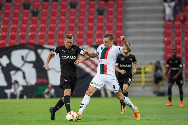 Football. Polish Cup. GKS Tychy - Cracovia Krakow. 09.08.2017