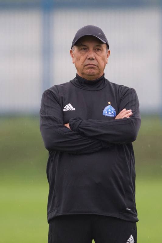 Football. Ruch Chorzow. Training. 11.09.2017