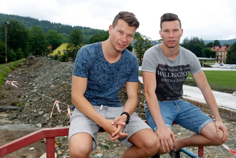 Football. Michal Mak - Mateusz Mak. 03.06.2016