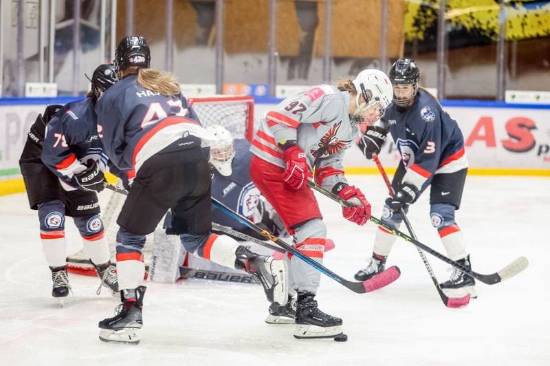 Ice Hockey. EWHL. Tauron Metropolia Silesia - Budapest Jegkorong Akademia. 22.10.2023