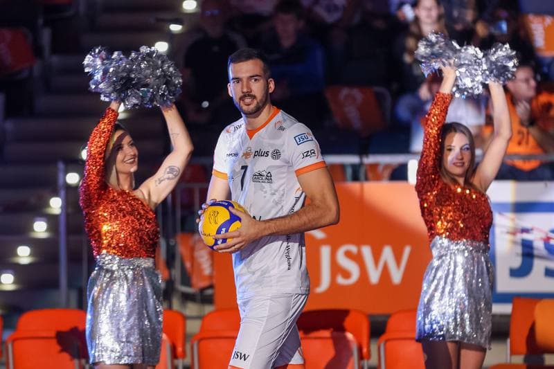 Volleyball. Jastrzebski Wegiel. Team Presentation. 24.10.2023