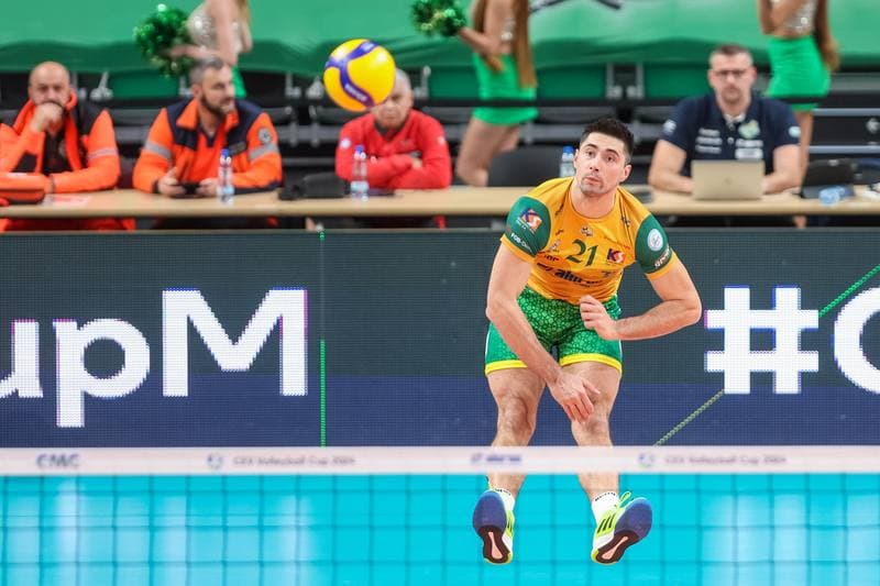 Volleyball. CEV Cup. Aluron CMC Warta Zawiercie - TSV Raiffeisen Hartberg. 25.10.2023