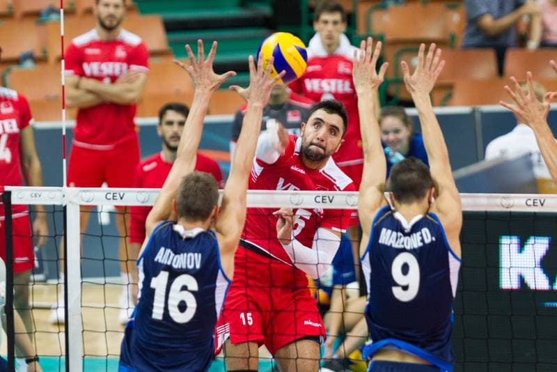 Volleyball. CEV EuroVolley 2017. Italy - Turkey. 30.08.2017