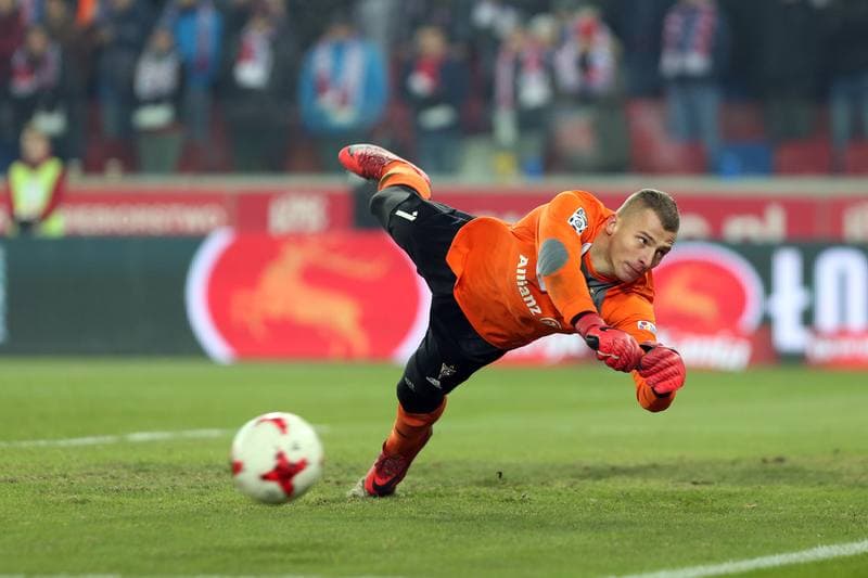 Football. Lotto Ekstraklasa. Gornik Zabrze - Cracovia Krakow. 18.12.2017