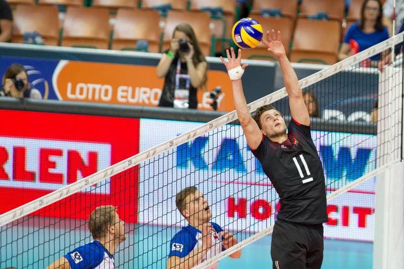 Volleyball. CEV EuroVolley. Germany - Czech Republic. 31.08.2017