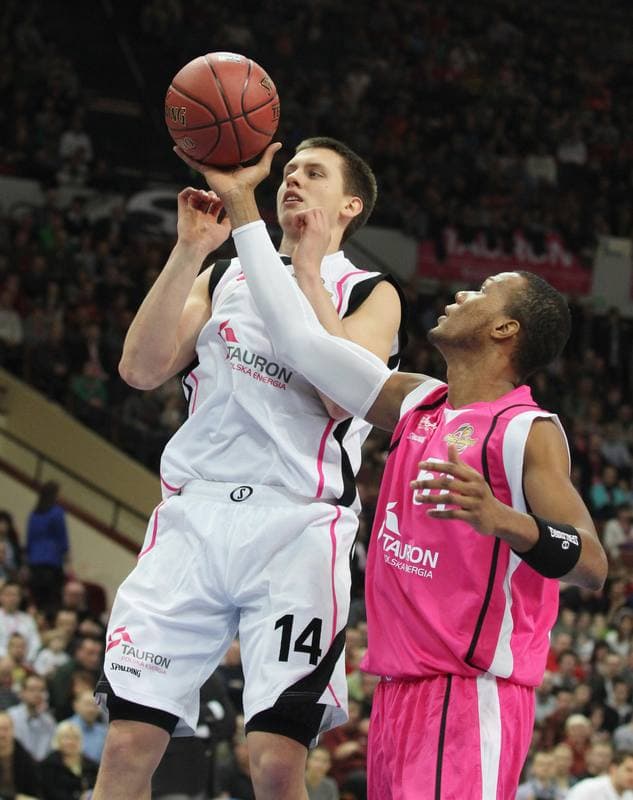 Basketball. Tauron Basket Liga. Polnoc - Poludnie. 14.01.2012