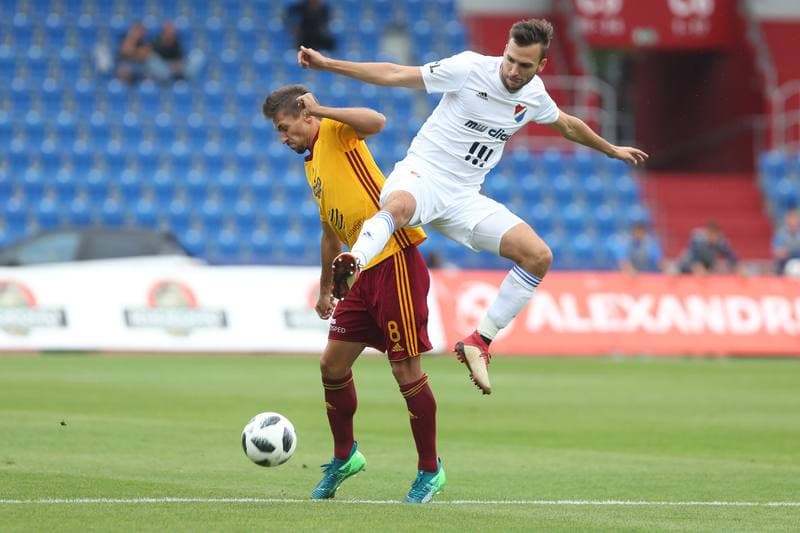 Football. Fortuna:Liga. Banik Ostrava - Dukla Praha. 25.08.2018