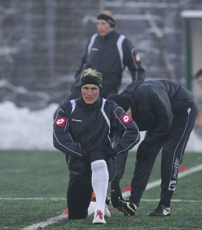 Football. Ruch Chorzow. Training. 21.06.2012