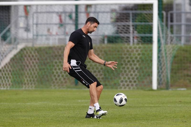 Football. Zaglebie Sosnowiec. Training. 06.09.2018