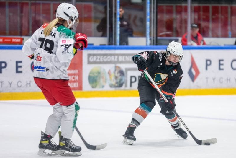 Ice Hockey. Tauron Liga. Atomowki GKS Tychy - Kojotki Naprzod Janow. 29.10.2023