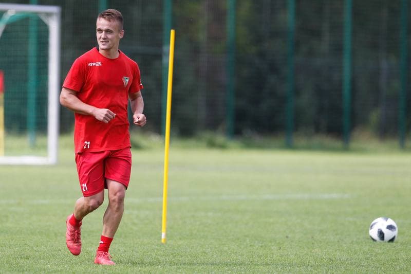 Football. Zaglebie Sosnowiec. Training. 06.09.2018