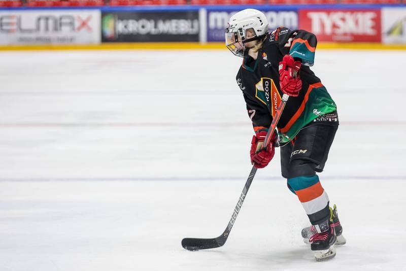 Ice Hockey. Tauron Liga. Atomowki GKS Tychy - Kojotki Naprzod Janow. 29.10.2023