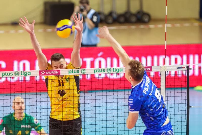 Volleyball. PlusLiga. GKS Katowice - Slepsk Malow Suwalki. 30.10.2023