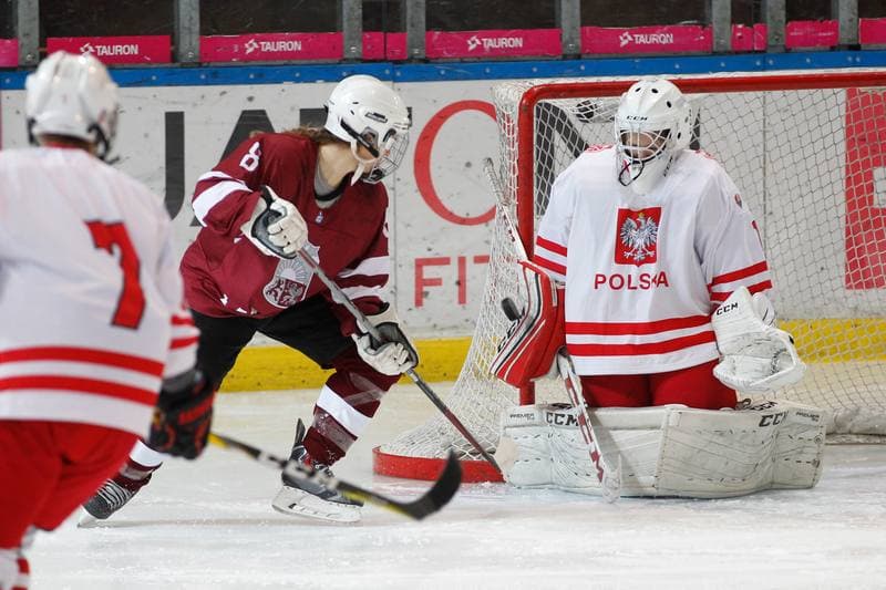 Ice Hockey. TCN. Poland - Latvia. 17.02.2018