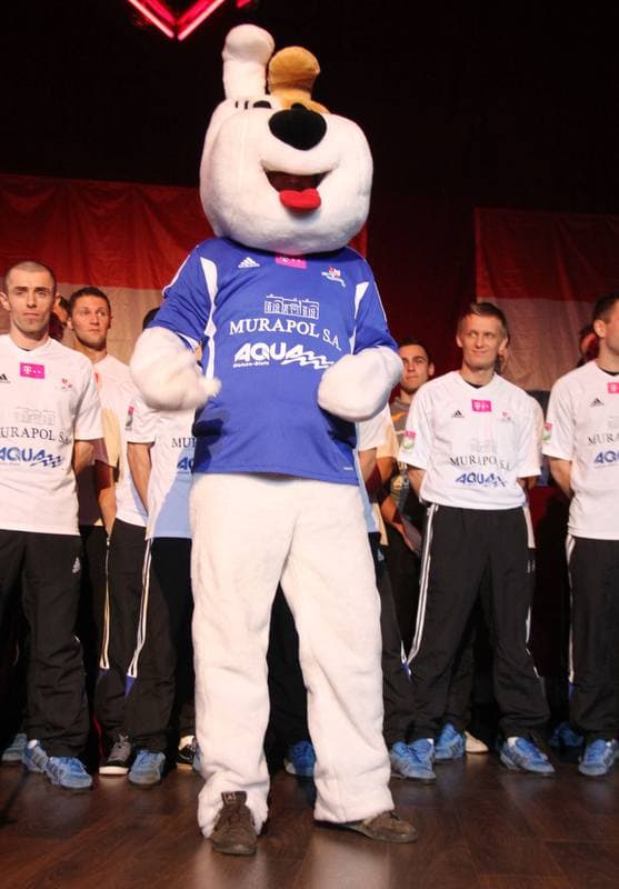 Football. Podbeskidzie Bielsko-Biala. Presentation. 15.02.2012