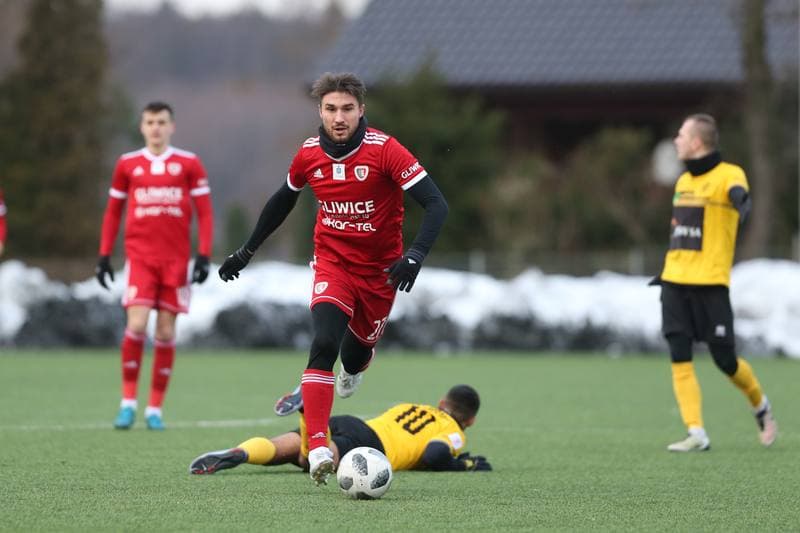 Football. Sparing. Piast Gliwice - GKS 1962 Jastrzebie. 18.01.2019