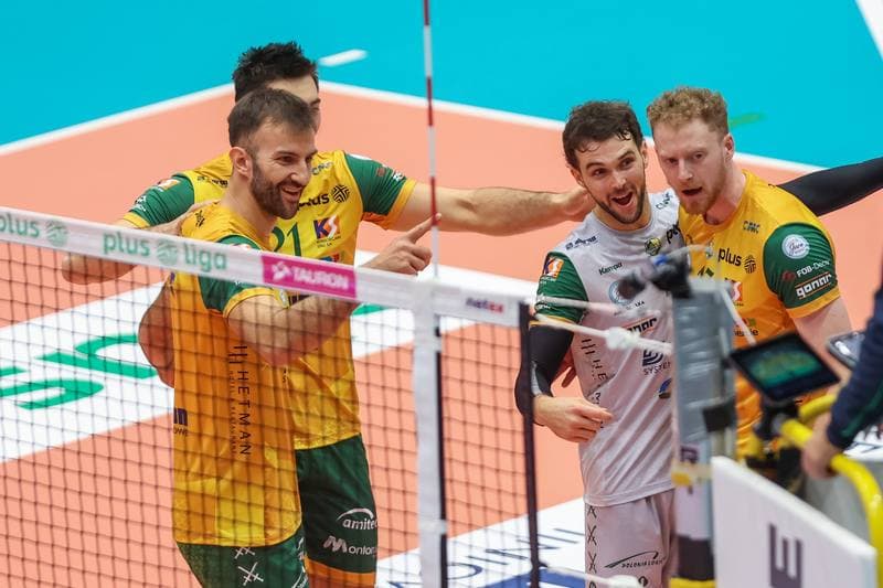 Volleyball. PlusLiga. Aluron CMC Warta Zawiercie - GKS Katowice. 05.11.2023